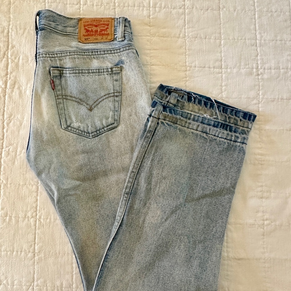 Vintage Levi's Classic 505 Light Wash Jeans